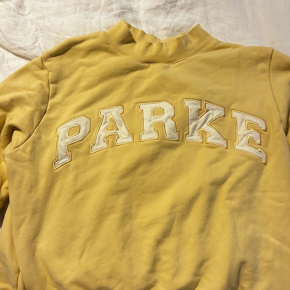 Yellow Parke Sweatshirt